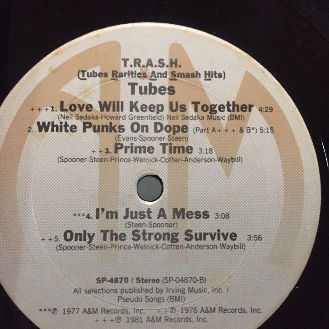 Lp The Tubes (TRASH), Hobbies & Toys, Music & Media, CDs & DVDs on