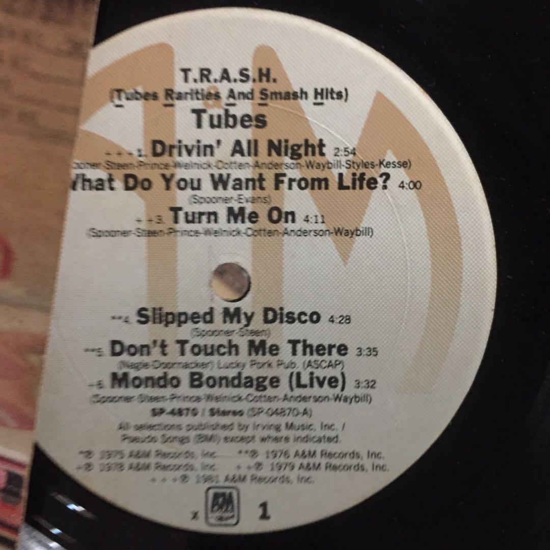 Lp The Tubes (TRASH), Hobbies & Toys, Music & Media, CDs & DVDs on