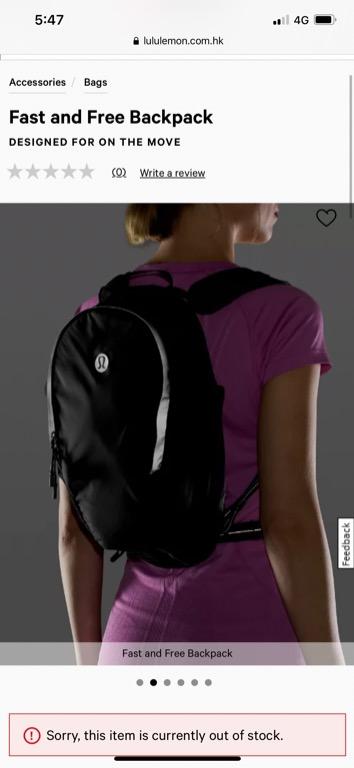 Fast and free backpack review on sale