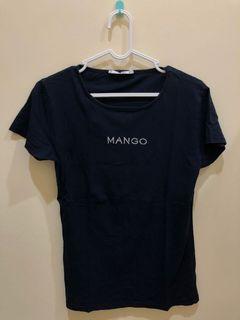Mango navy top