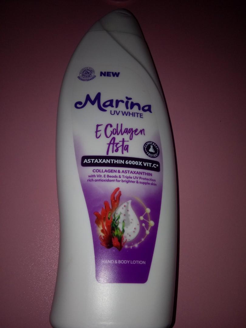 Marina E Collagen Asta Body Lotion, Kesehatan & Kecantikan, Kulit ...