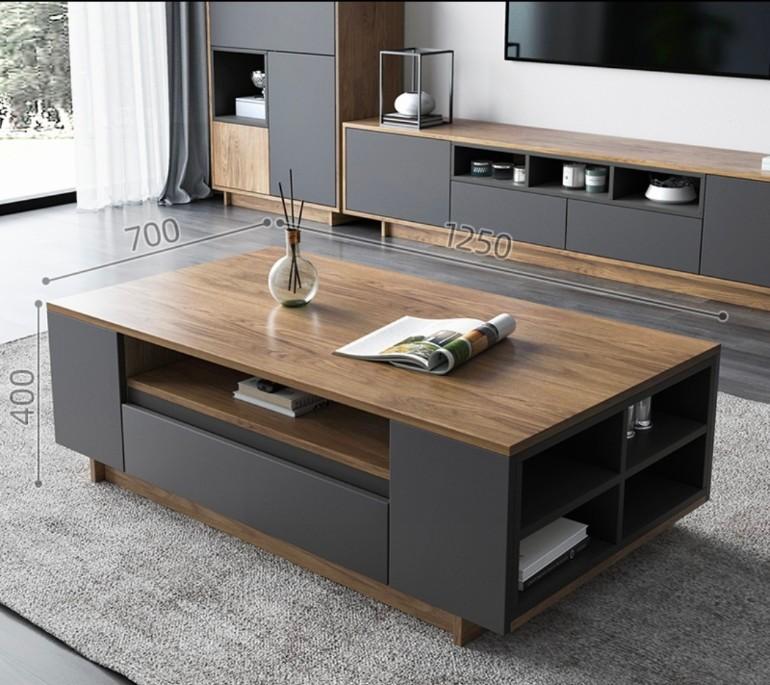 Modern Brown coffee table, Furniture & Home Living, Furniture, Tables
