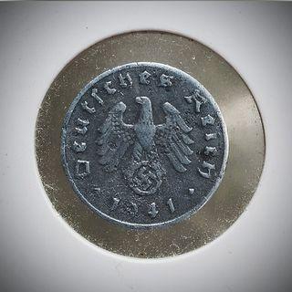 Nazi Coin Set, 3 coins, Excellent Details