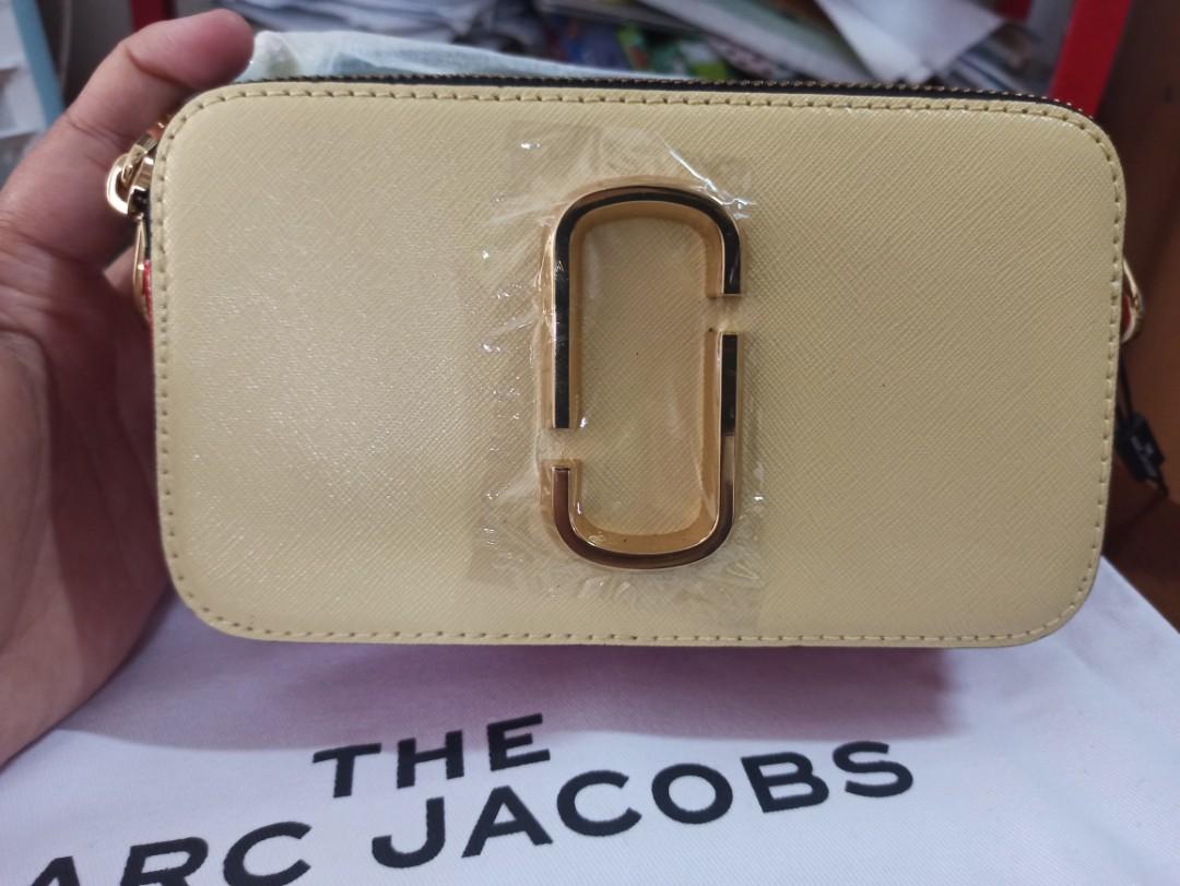 Jual MARC JACOBS SNAPSHOT WARNA YELLOW MADE IN VIETNAM (LIAT DETAIL  FOTONYA)