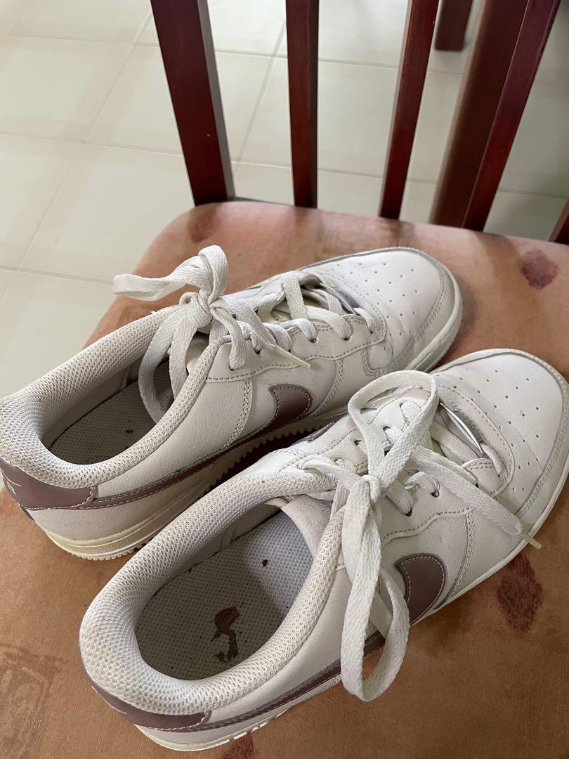 Nike air force white and rose gold new arrivals