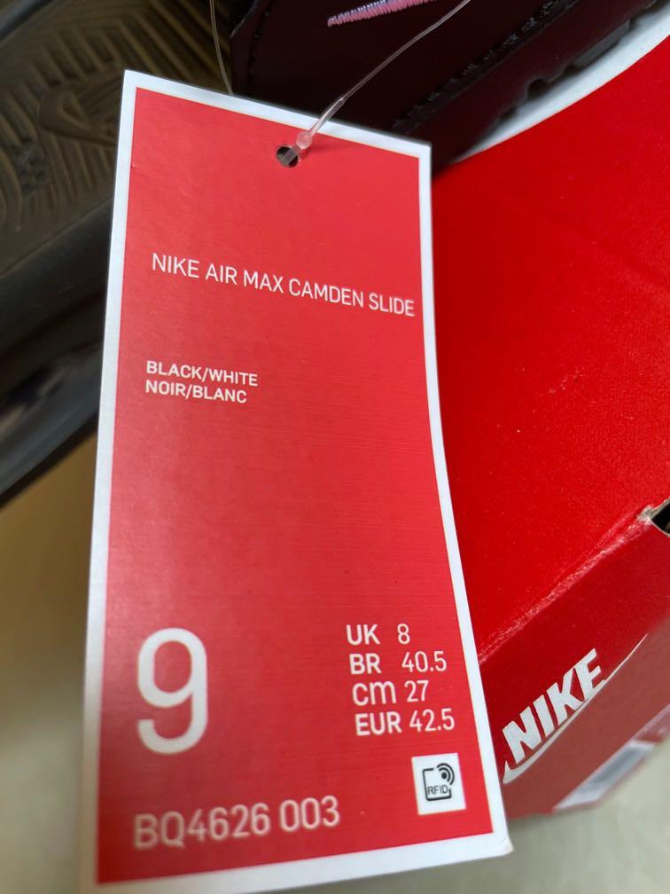 Nike Air Max Camden Slide Black Men s Fashion Footwear