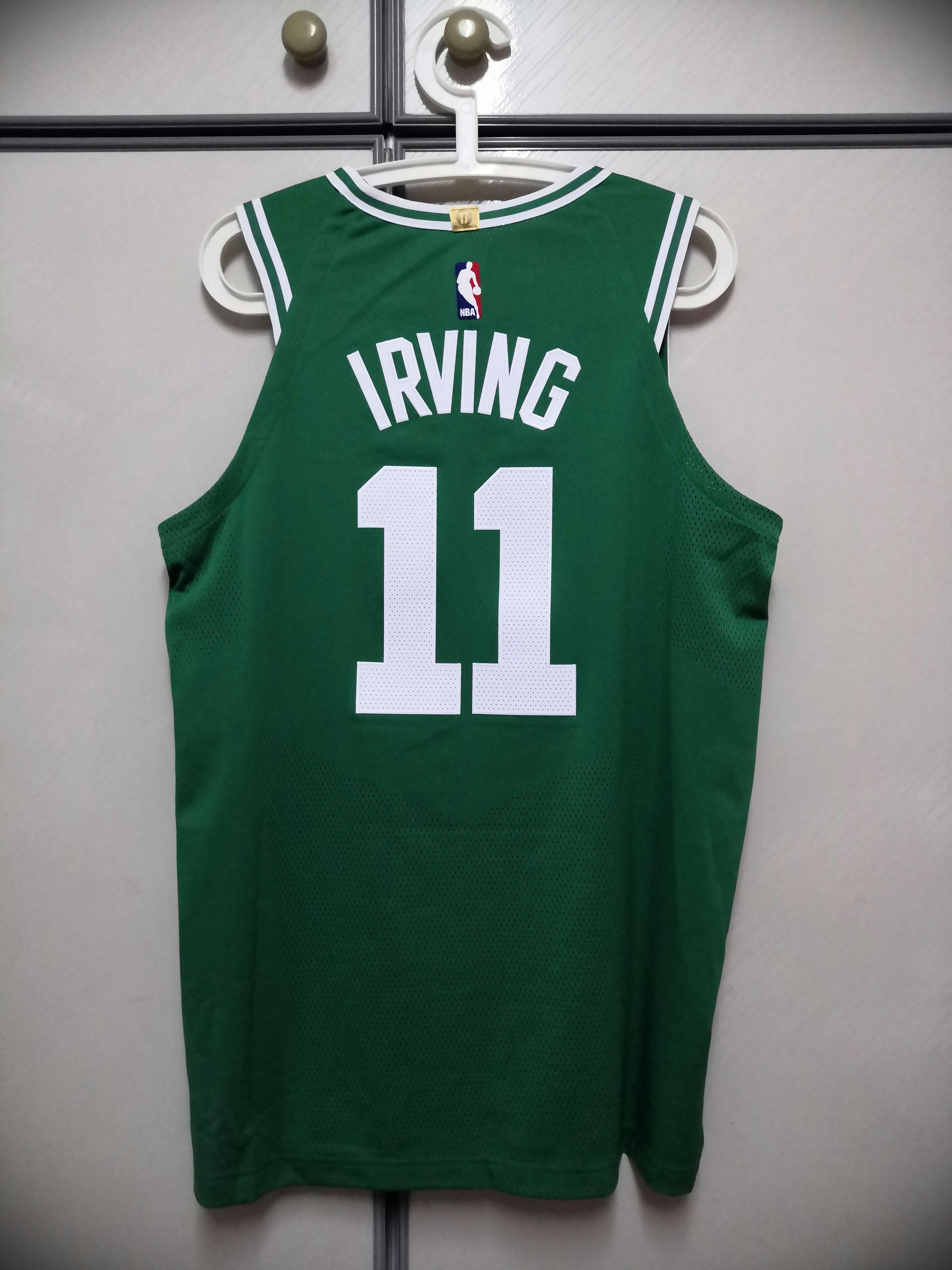 Nike Kyrie Irving #11 Boston Celtics Jersey Men's Size 50 NBA Green Sewn