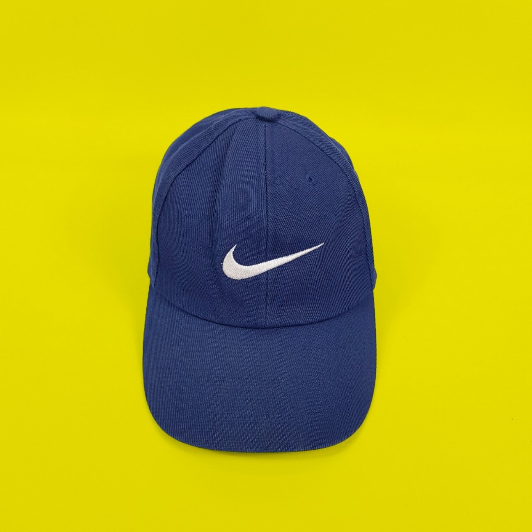nike cap swoosh logo