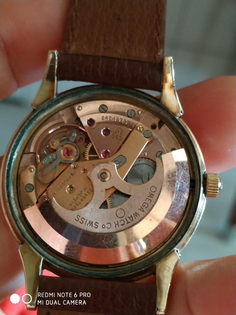 Omega cal 563 automatic watch Men s Fashion Watches