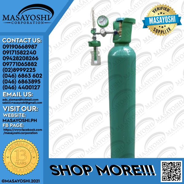 Oxygen Tank With Air Regulator And Nasal Cannula 20lbs| Oxygen First ...