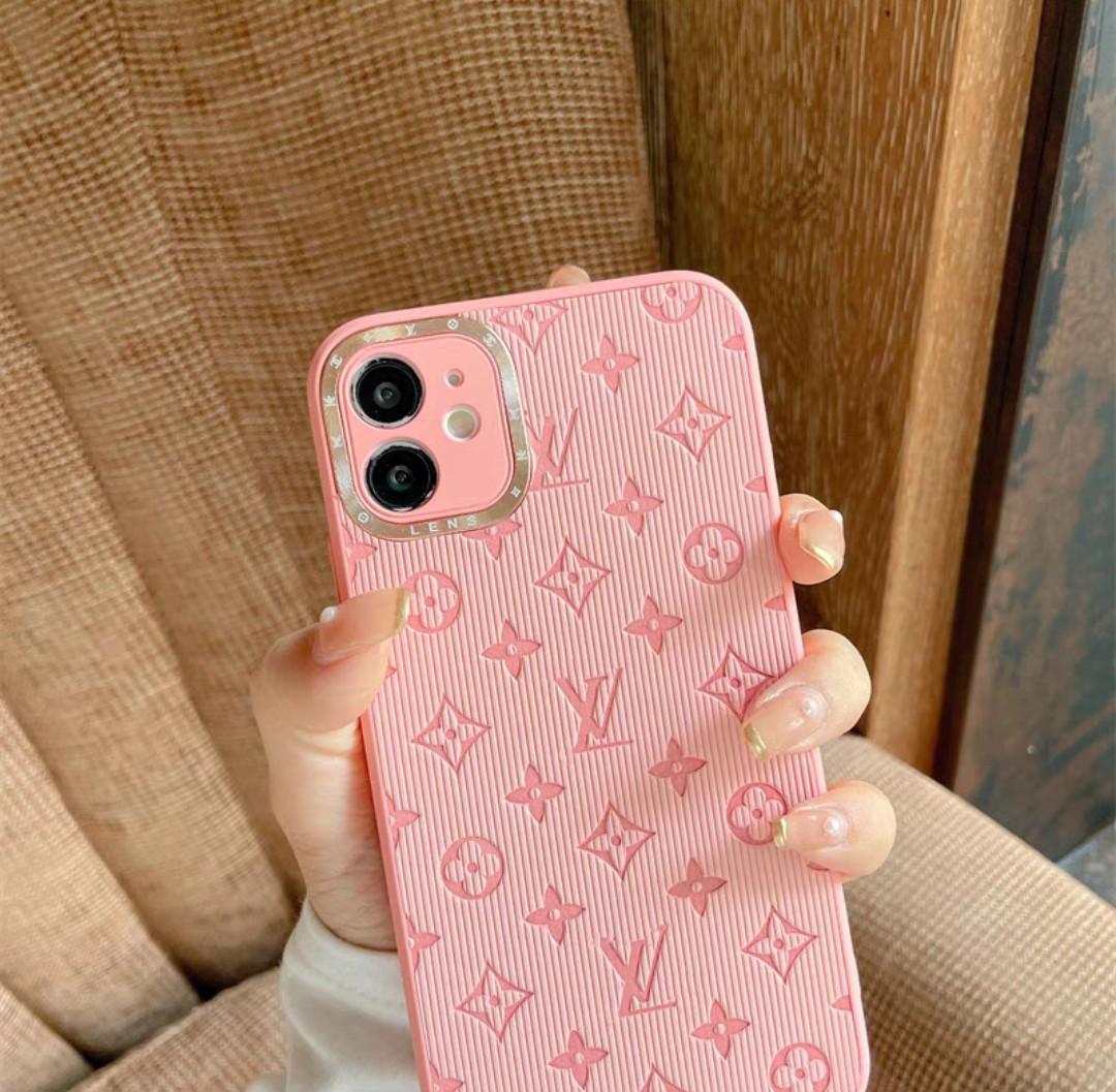 Louis Vuitton iPhone Cover 11 12 Pro Max Case  Pink iphone cases, Pink phone  cases, Iphone phone cases