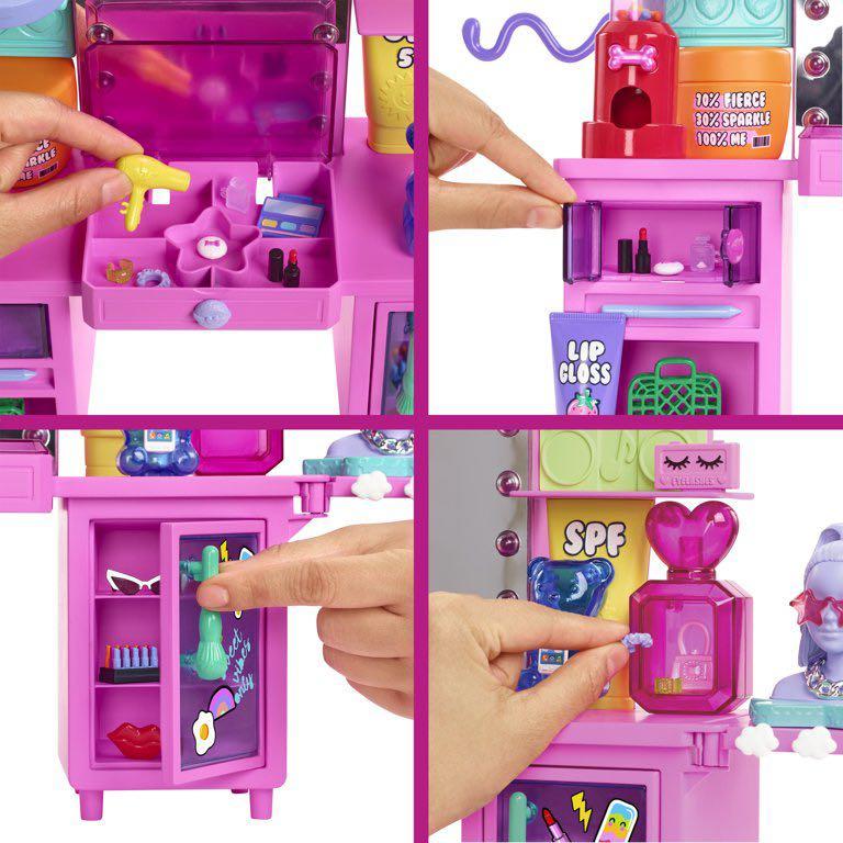 Barbie rolling top vanity set