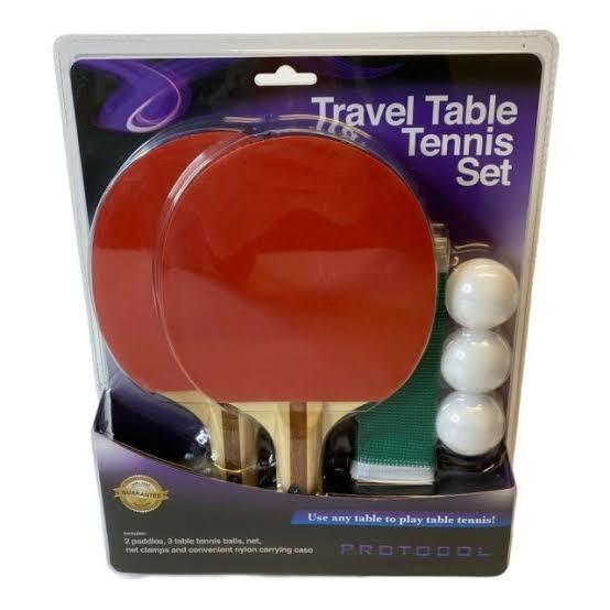 training As well Contaminated Protocol travel table tennis set, Sports Equipment, Sports & Games, Racket  and Ball Sports on Carousell