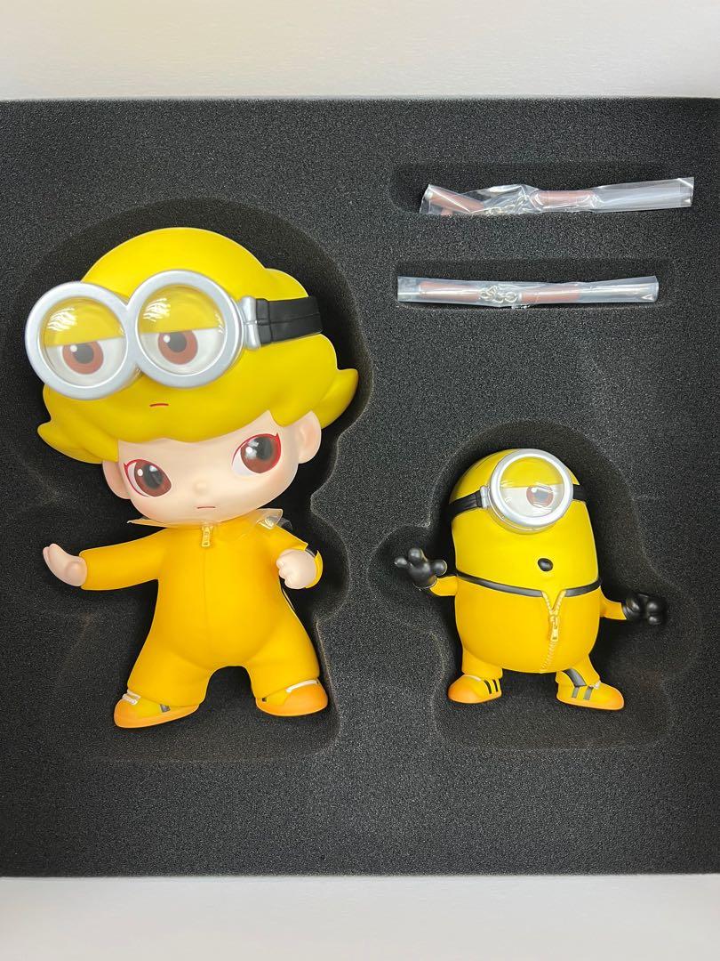 (ReadyStock)DIMOO X MINIONS Figurine Popmart(Not Bearbrick), Hobbies ...