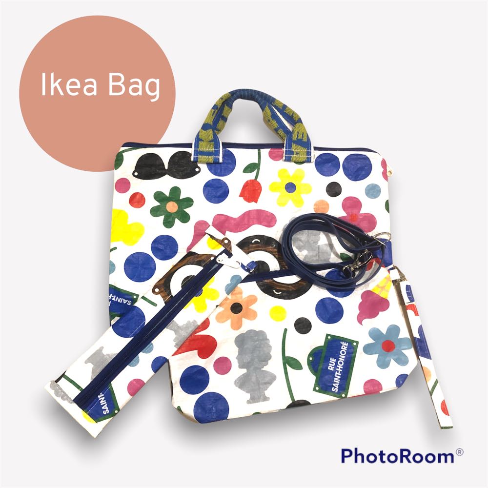 Remake Ikea Bag Limited Edition, Fesyen Wanita, Tas & Dompet di Carousell