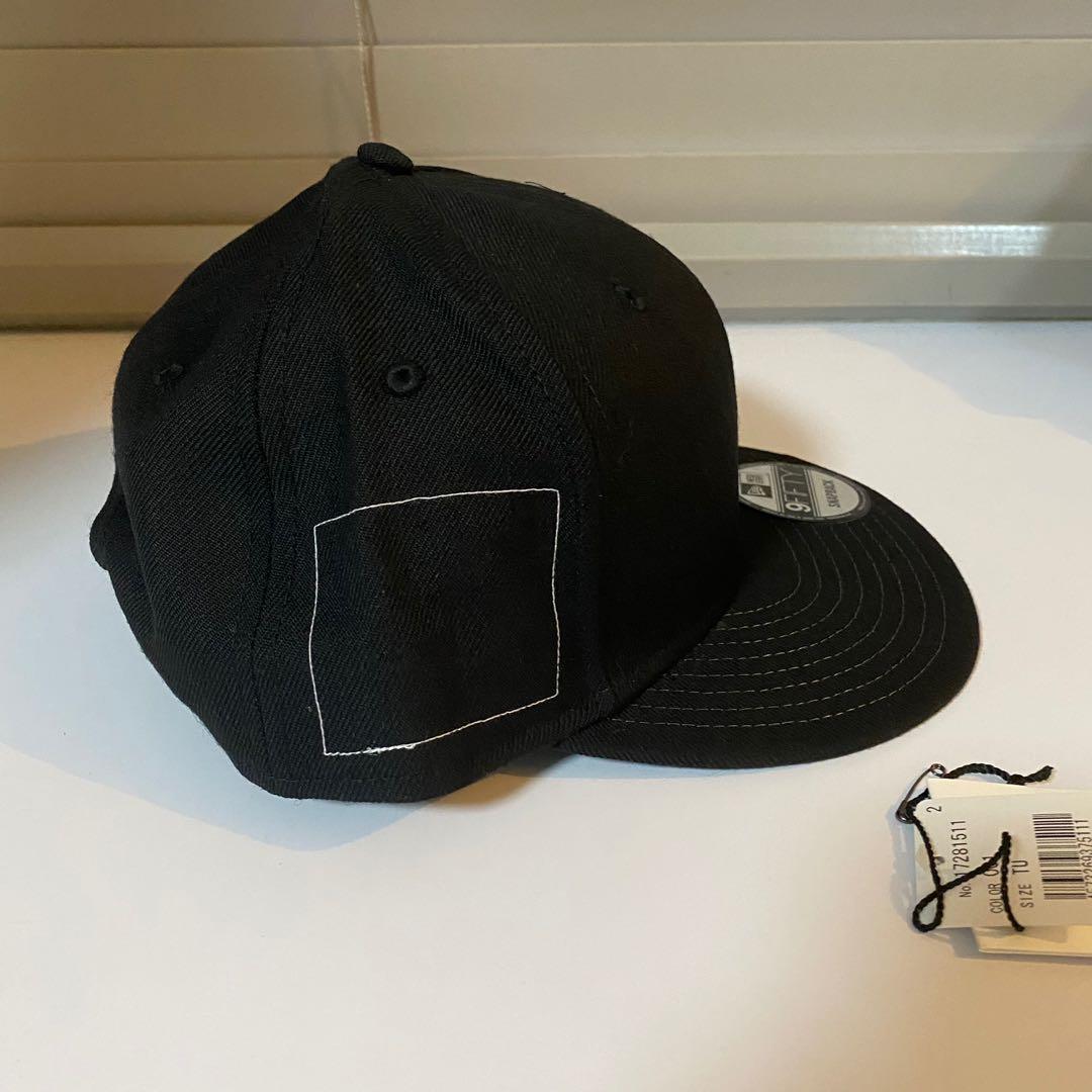 Sacai x fragment x new era cap, 男裝, 手錶及配件, 棒球帽、帽