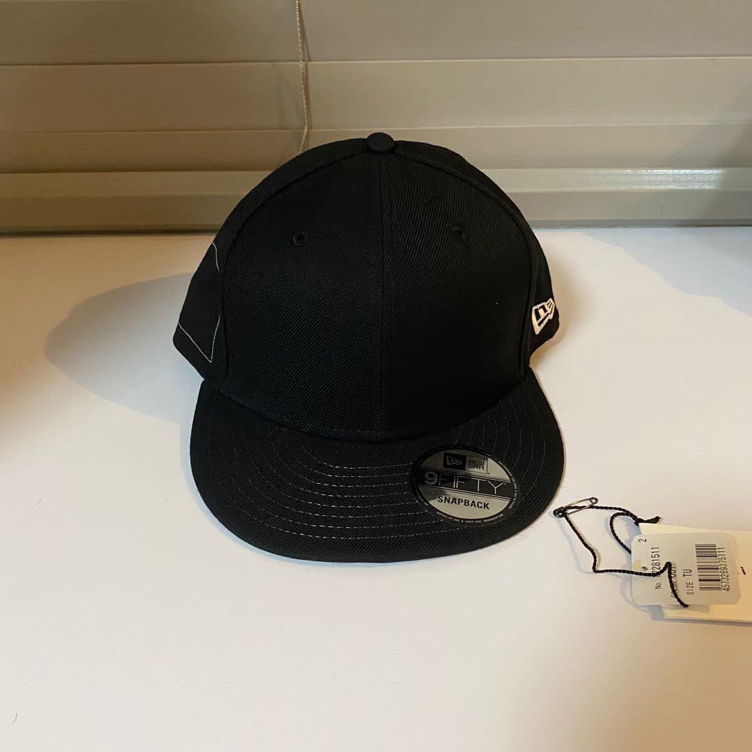 Sacai x fragment x new era cap, 男裝, 手錶及配件, 棒球帽、帽