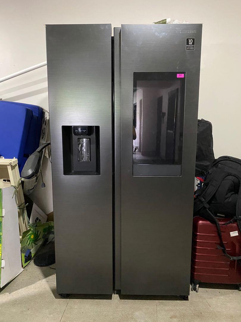 Samsung family hub side by side with smart things connectivity RS64T5F01B4, TV & Home Appliances