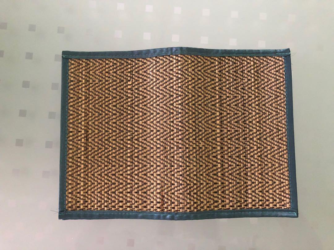 Set of 4 placemats and coasters, Furniture & Home Living, Kitchenware