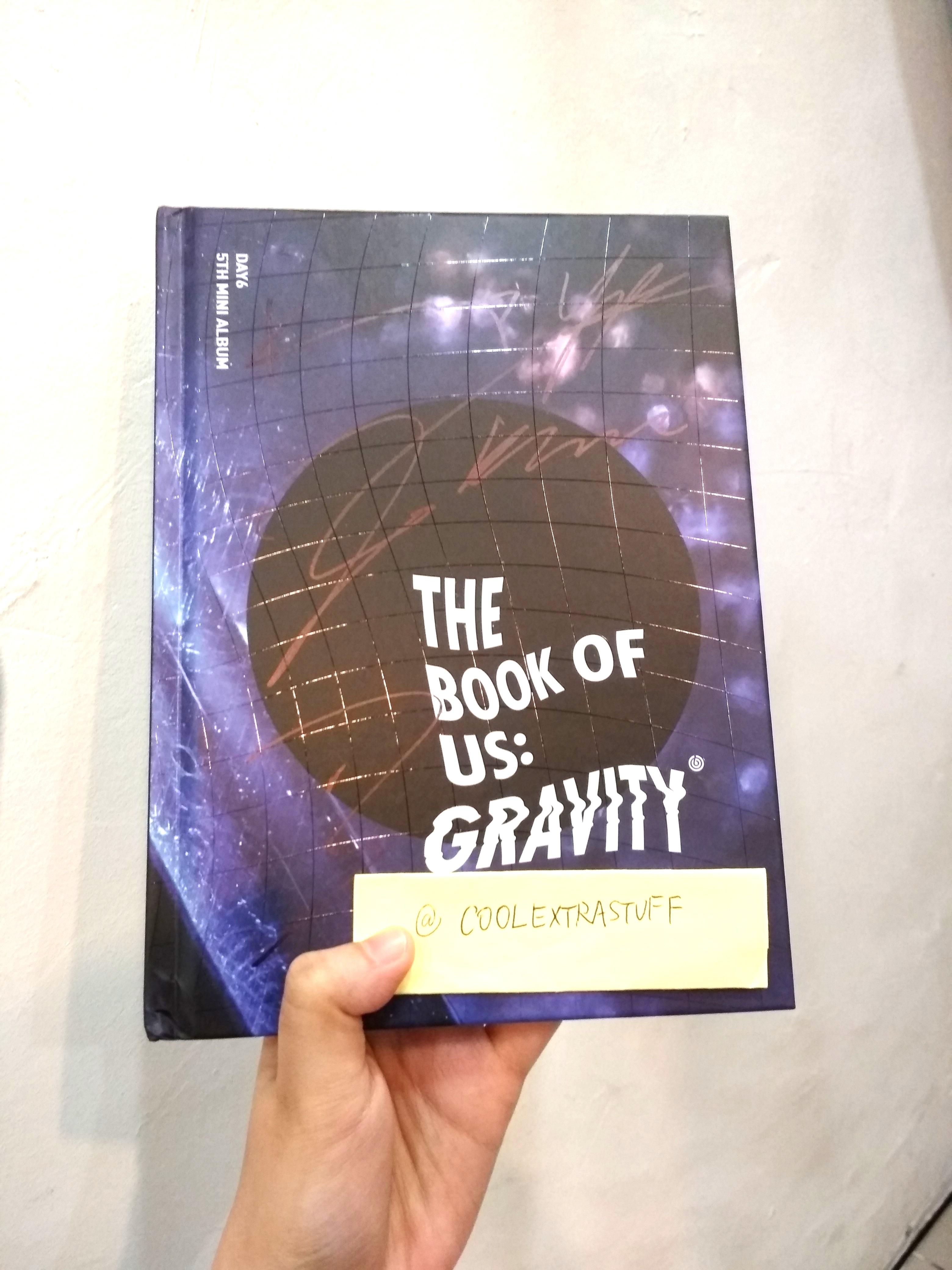 Signed Day6 The Book Of Us Gravity Album By All Members K Wave On Carousell
