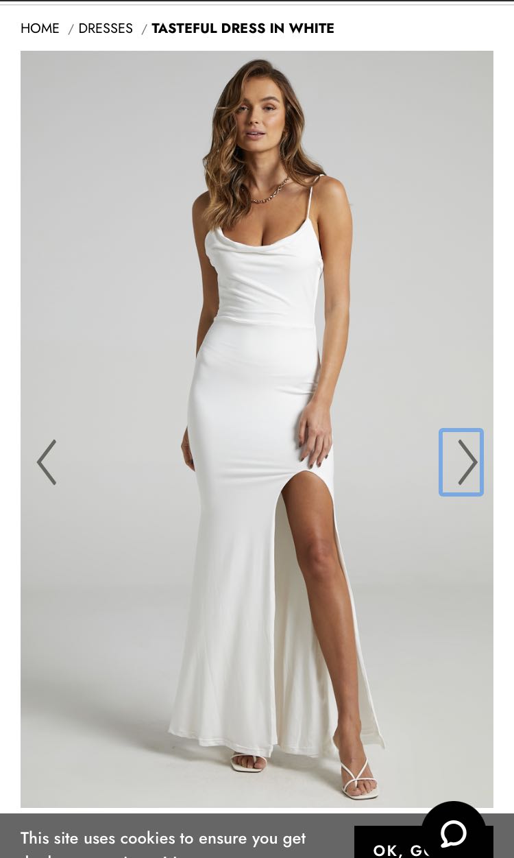 Alissa formal new arrivals dress white