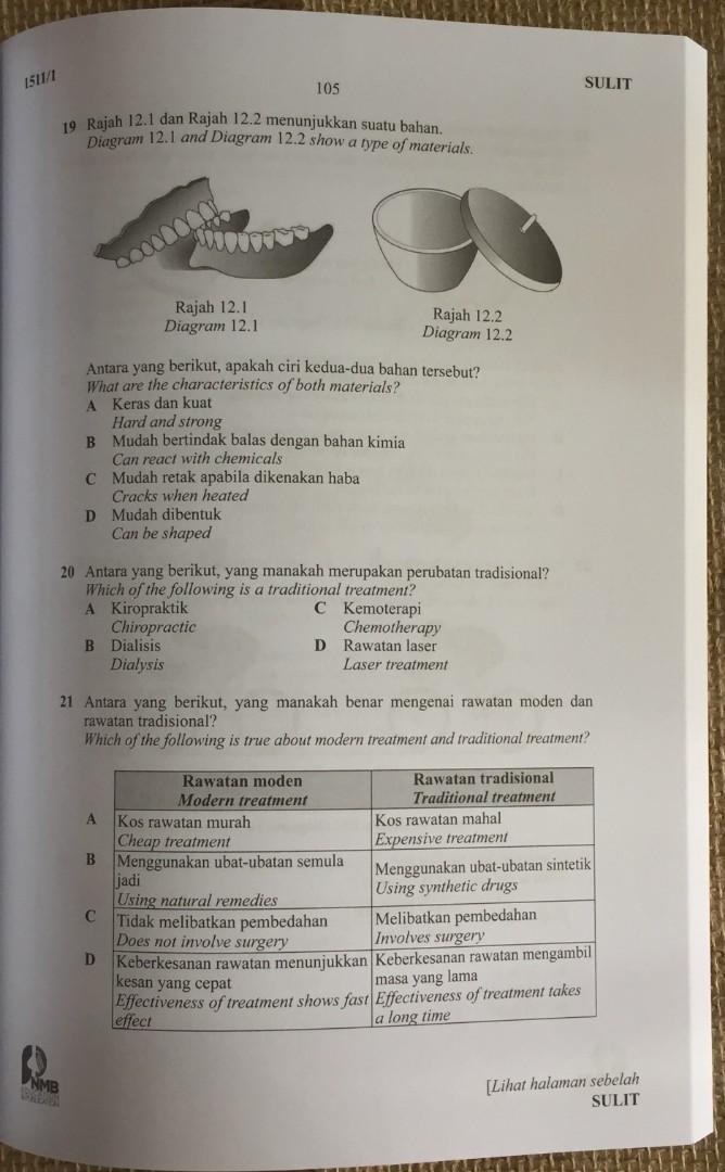 Soalan Latihan Spm Sains Hobbies Toys Books Magazines Textbooks On Carousell