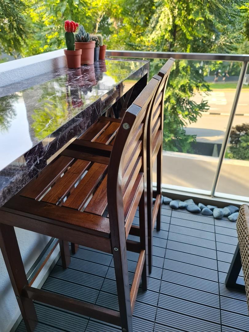 Balcony high chair 2025