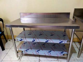 Stainless Prep Table with Backsplash