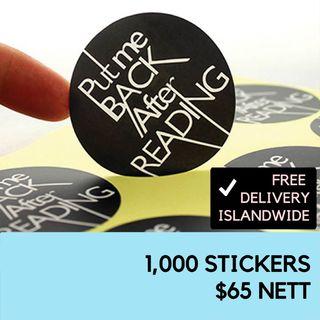 Sticker Printing | Print Stickers | Custom Cheap Print Label Stickers