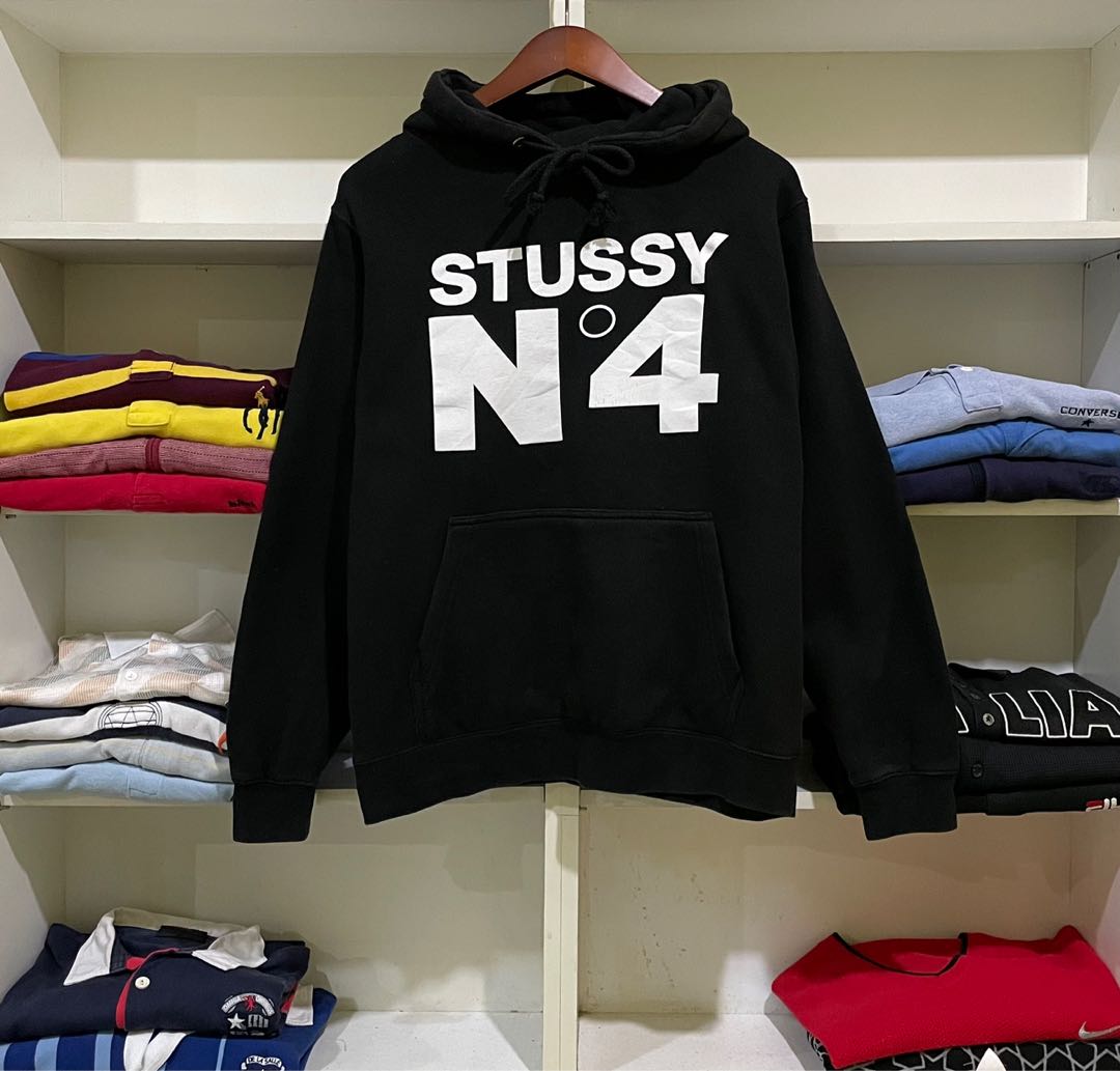 Stussy N4 Hoodie Men s Fashion Tops Sets Hoodies on Carousell