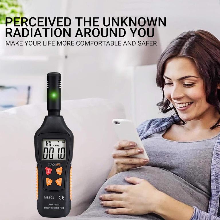 TACKLIFE Meter, Field Radiation Detector 5HZ—3500MHz