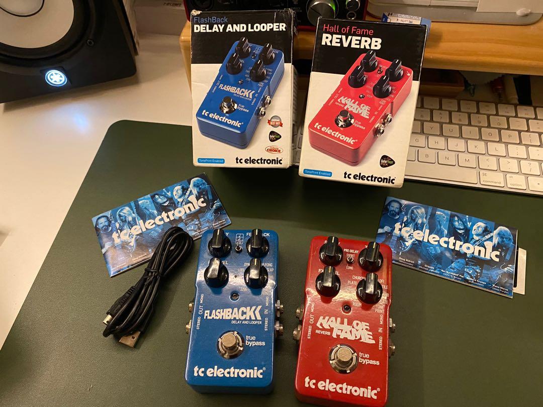 TC electronics Hall of Fame reverb pedal 90% new, 興趣及遊戲, 音樂