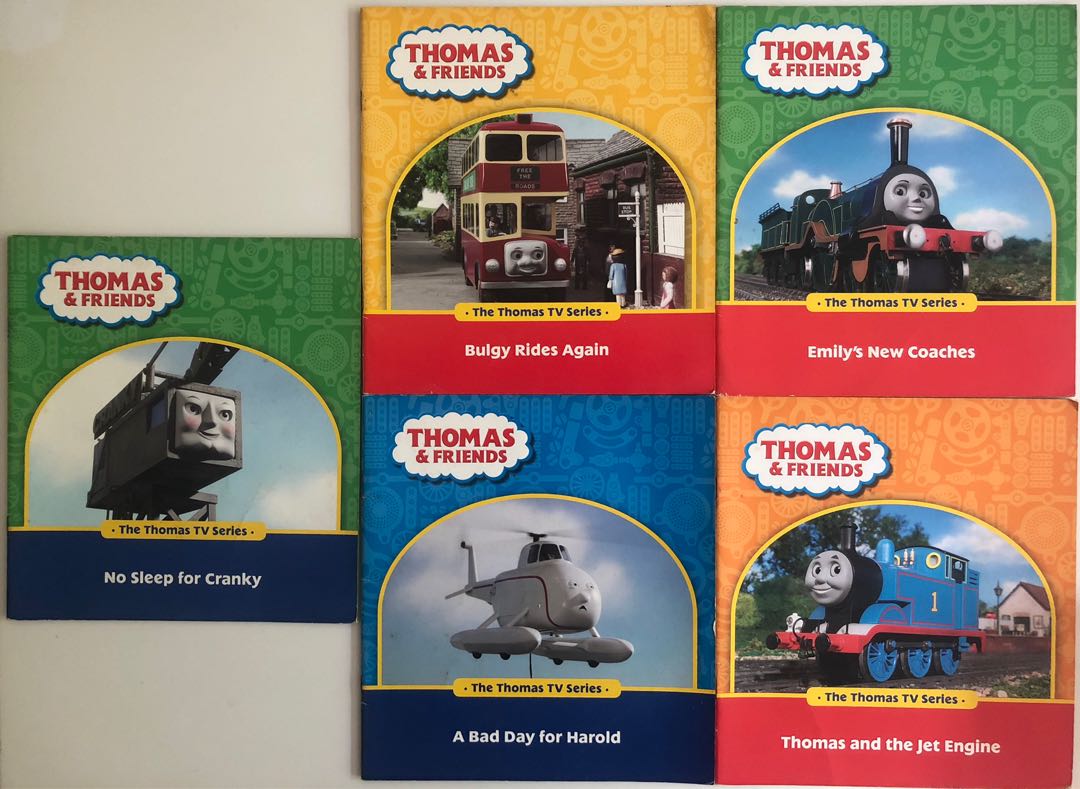 Thomas Friends TV Series (5 books a set), Hobbies Toys, Books