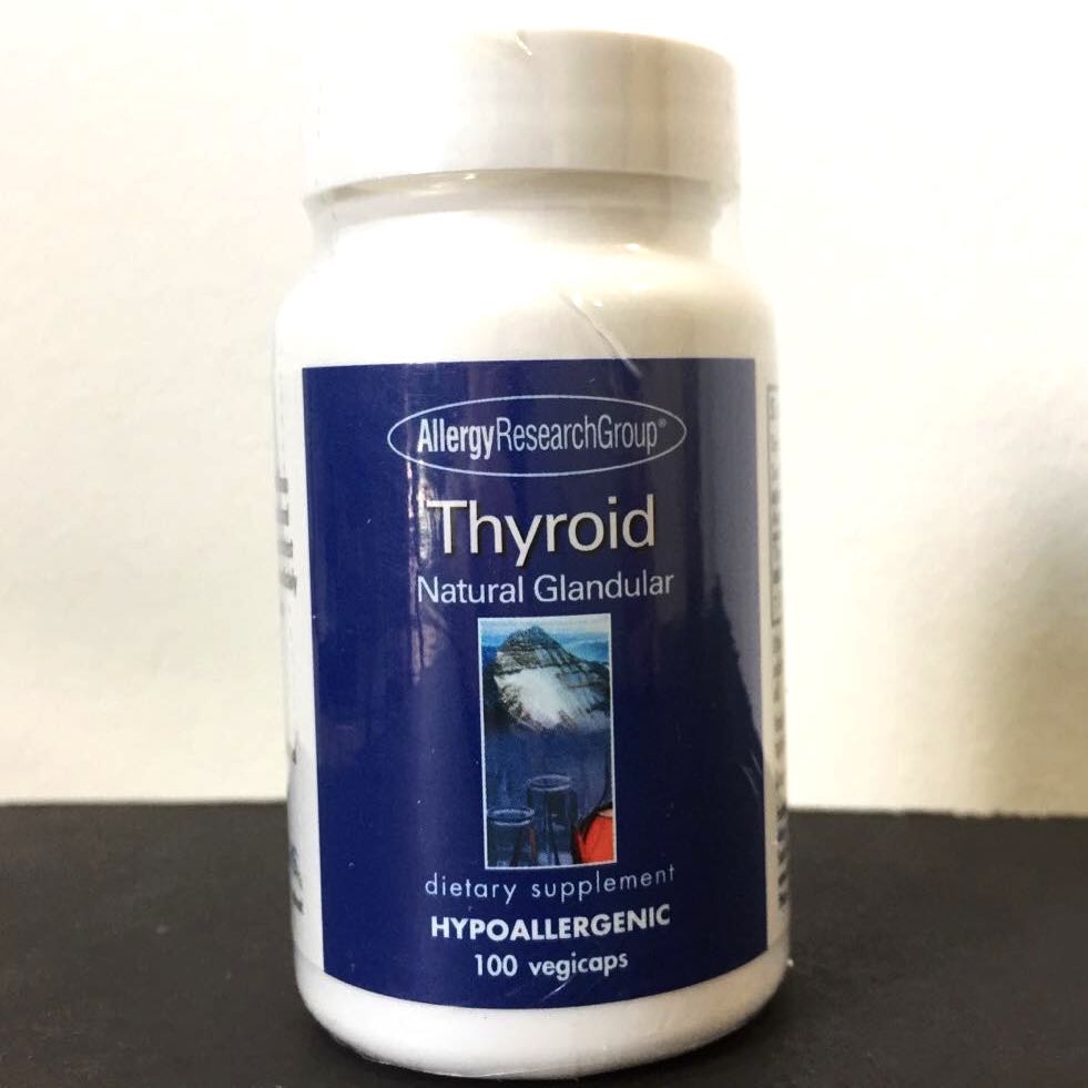 Thyroid Natural Glandular (Allergy Research Group), Health & Nutrition