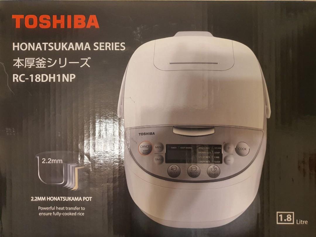Toshiba Rice cooker Honatsukama series, TV & Home Appliances, Kitchen