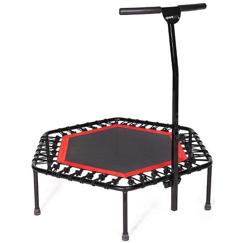 Rebounder with handle deals for adults