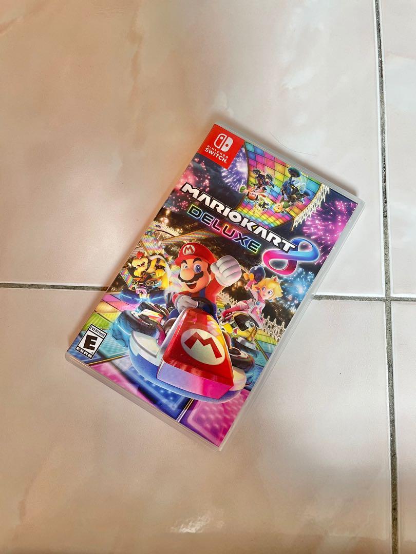 Used Games Nintendo Switch Mario Kart Deluxe 8 English Chinese Version Video Gaming Video Games On Carousell