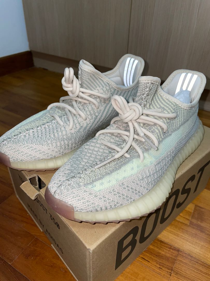 USED YEEZY BOOST 350 CITRIN UK 6 US5.5 EU 38 Women s Fashion