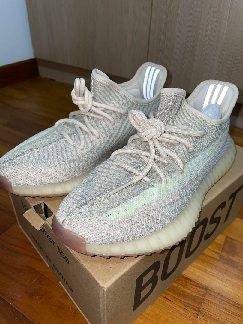 USED YEEZY BOOST 350 CITRIN UK 6 US5.5 EU 38 Women s Fashion