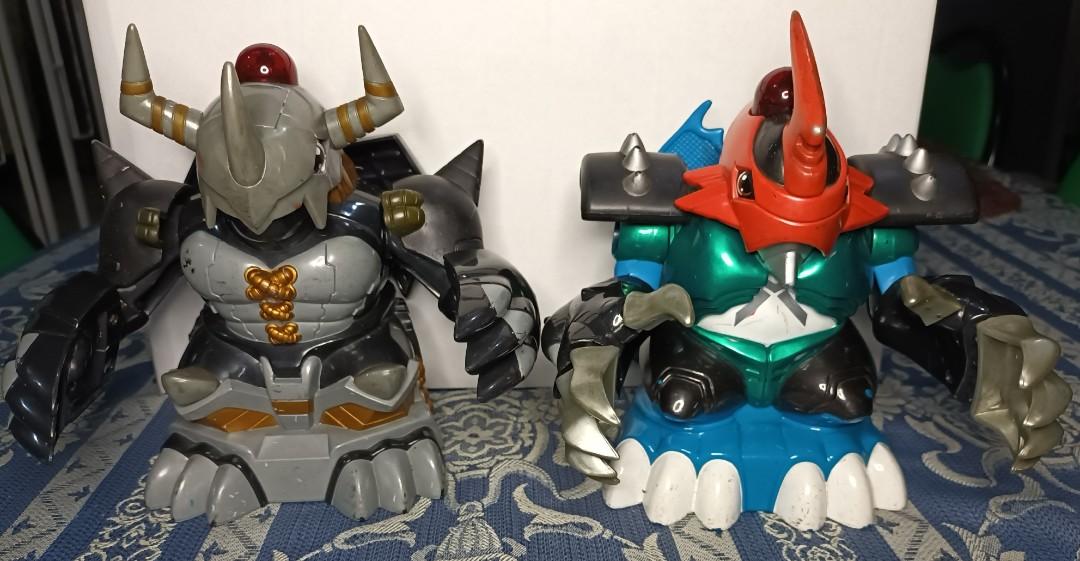 Vintage Digimon Toys (Category: Action & Battle Toys) located in Marikina City. Submitted by ferdzramos3691 (Listing ID 1119715157, Image 1). Description: Vintage Digimon Palidramon vs Blackwargreymon infrared remote control Toy Figures (Incomplete). Missing the remote controls for the toys and slight scratches on the toy surface. No rust on the battery coils and housing. Mode of Payment: thru Gcash PM if interested.