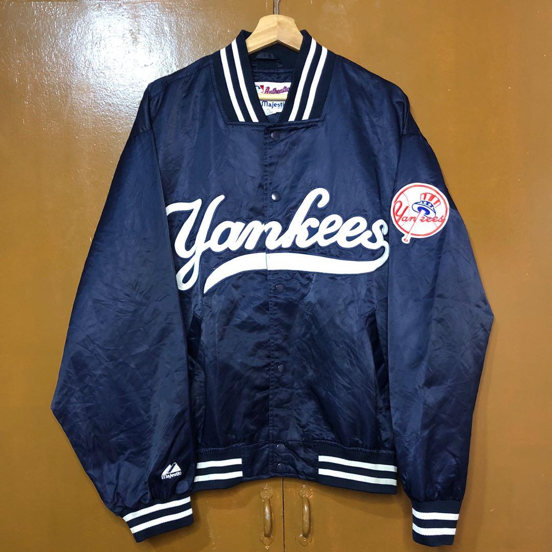 Majestic Yankees Varsity Jacket, Men's Fashion, Coats, Jackets and  Outerwear on Carousell