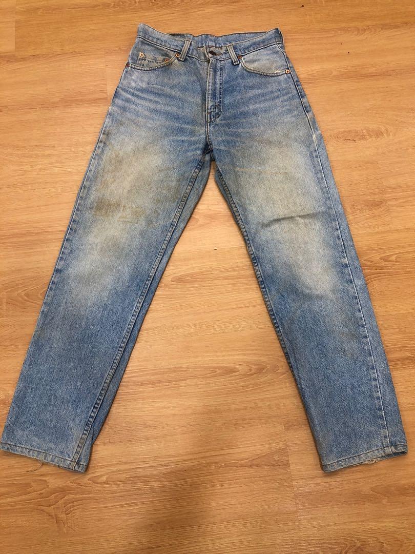 W29' 90s Levis 610-0217, Men's Fashion, Bottoms, Jeans on Carousell
