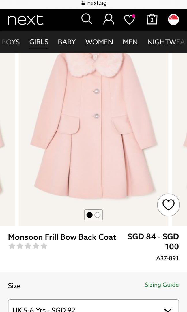Next girls winter coats on sale