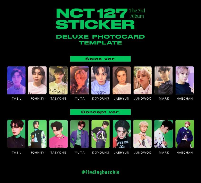 NCT 127 sticker deluxe box mark - 通販 - olbi.com