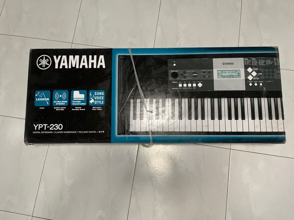 Yamaha ypt 230 sale keyboard