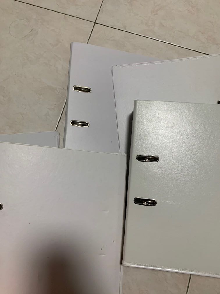 3 inch arch files white, Hobbies & Toys, Stationery & Craft, Stationery ...