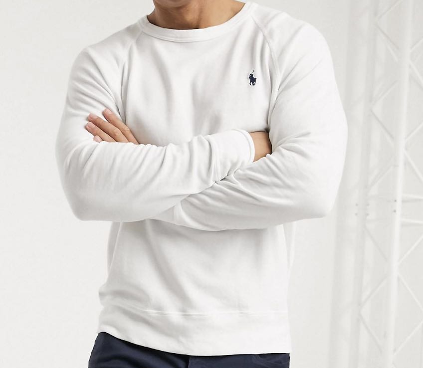 White sweater ralph sale lauren