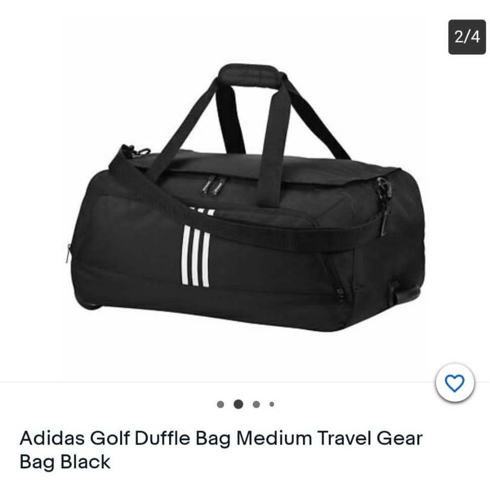 Adidas Golf adiPure Weekender Duffel Luggage Bag - GolfEtail.com