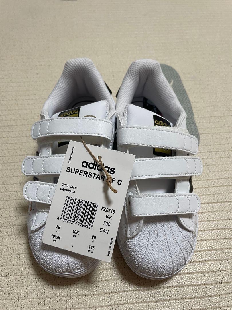 Adidas Originals Superstar CF C UK10 Babies Kids Babies