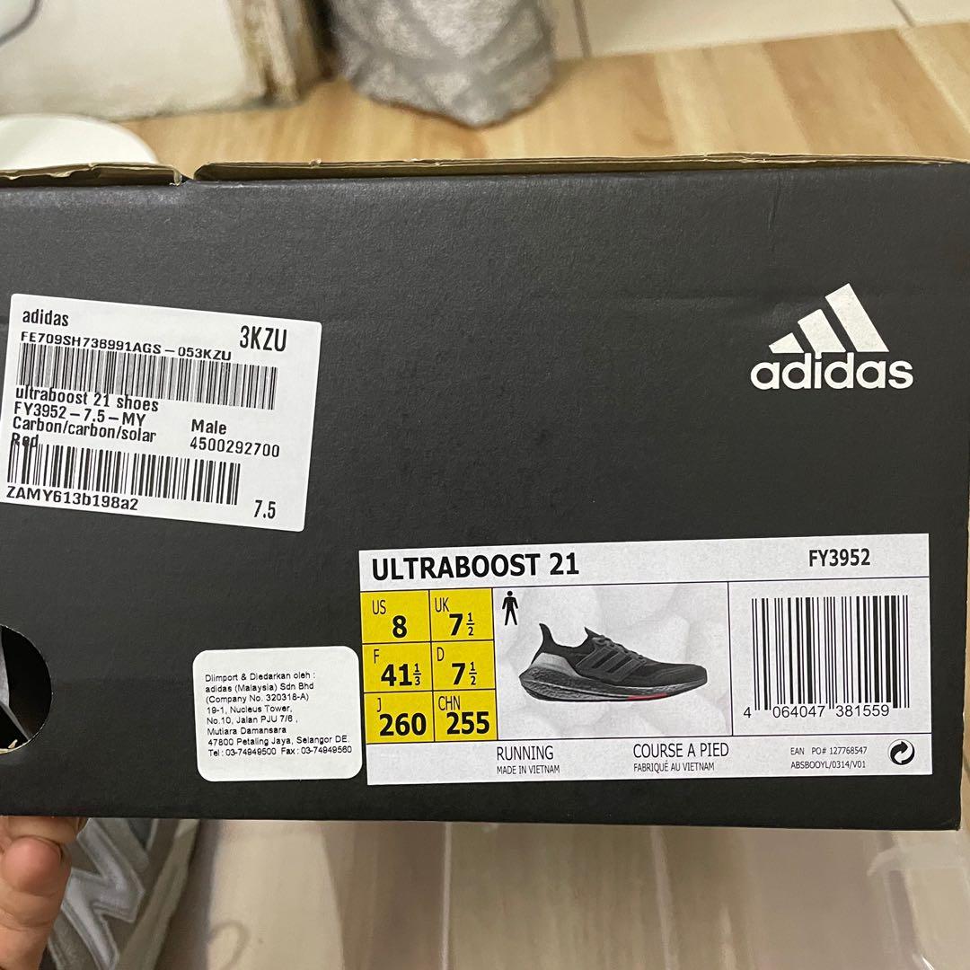 Adidas Ultraboost 21 UB21, Men's Fashion, Footwear, Sneakers on Carousell